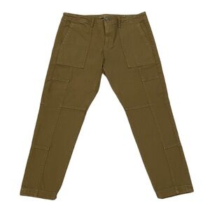 Banana Republic Skinny Ankle Jeans Women’s 30P Petite Army Brown Cargo Style